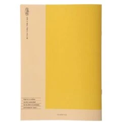 Mark's Tokyo Edge Day 5 Series Bamboo Notebook -Stationery Sale Shop DAY5 NB02 YE 2