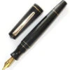 Maiora Impronte, Mirror Black, Oversized Fountain Pen, Broad Nib
