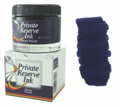 Private Reserve Fountain Pen Ink Bottle, 60ml, Ebony Purple