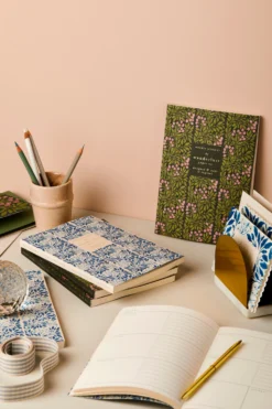 Wanderlust Blue Flora Weekly Planner 5 Wanderlust Blue Flora Weekly Planner -Stationery Sale Shop FloraPlannersLifestyleImage scaled