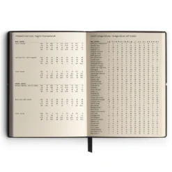 CIAK Travel Notebook 19 CIAK Travel Notebook -Stationery Sale Shop Interno taglie temperature
