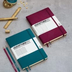 Leuchtturm1917 Hardcover Master Slim Notebook - A4+ (Lined, Dotted, Plain) -Stationery Sale Shop LC63563 Leuchtturm1917 Hardcover Notebook Master Slim Port Red DTL7 P2