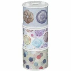 Kokuyo Bobbin 'Washi' Masking Tape Embroidery [3 Rolls] -Stationery Sale Shop OIP 2