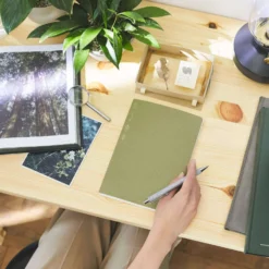 Stalogy 1/2 Year Notebook 2023 Limited Edition (A5) -Stationery Sale Shop Olive Green 12 Year