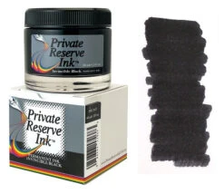 Private Reserve Fountain Pen Ink Bottle, 60ml, Invincible Black