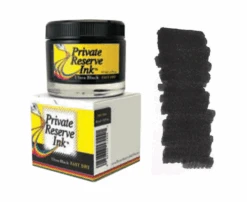 Private Reserve Fountain Pen Ink Bottle, 60ml, Ultra Black Fast Dry