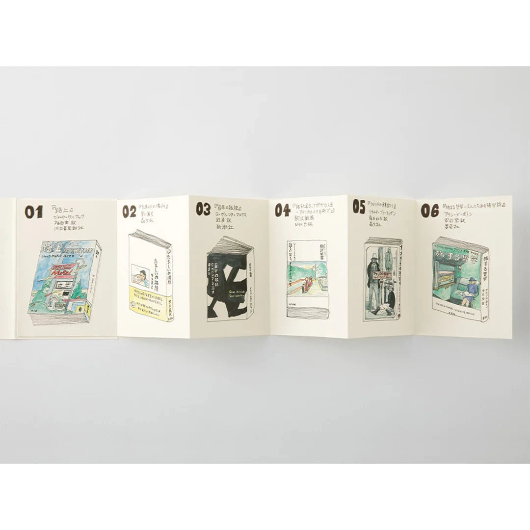 TRAVELER'S Company Passport Notebook Refill 018 [Accordion Fold Paper] - Image 4