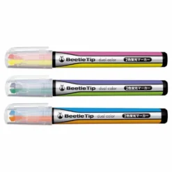 Kokuyo Beetle Tip Dual Colour Highlighter