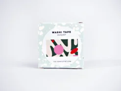 The Completist August Washi Tape 7 The Completist August Washi Tape -Stationery Sale Shop W027 AUGUST 4