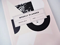 The Completist Bristol Weekly Planner -Stationery Sale Shop WP017 BRISTOL 6