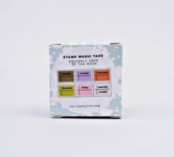 The Completist Squiggle Days Of The Week Stamp Washi Tape -Stationery Sale Shop WS017 SQUIGGLE DAYS OF THE WEEK 5