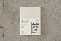 MD Paper 15th Anniversary Artist Collaboration Notebook [A6 Plain] -Stationery Sale Shop artist modal products nakayama04