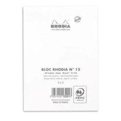 Rhodia No. 13 Head Stapled Pad (A6, Grid) 17 Rhodia No. 13 Head Stapled Pad (A6, Grid) -Stationery Sale Shop big 13201c 3