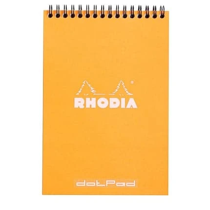 Rhodia Classic Wirebound Pad (A5, Dot Grid) 2 Rhodia Classic Wirebound Pad (A5, Dot Grid) - Image 2
