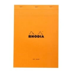 Rhodia No. 18Head Stapled Pad (A4, Plain) -Stationery Sale Shop big 18000c 1