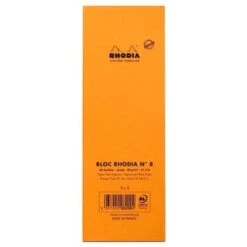 Rhodia No. 8 Head Stapled Pad (74 X 21mm, Grid) -Stationery Sale Shop big 8200c 3