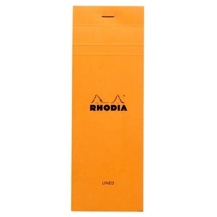 Rhodia No. 8 Head Stapled Pad (74 X 21mm, Lined) 1 Rhodia No. 8 Head Stapled Pad (74 X 21mm, Lined)