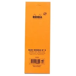 Rhodia No. 8 Head Stapled Pad (74 X 21mm, Lined) 8 Rhodia No. 8 Head Stapled Pad (74 X 21mm, Lined) -Stationery Sale Shop big 8600c 3