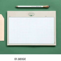 Iconic Wide Notepad -Stationery Sale Shop buddybeige