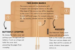 Hobonichi 2024 A6 Planner Cover [Colours: Dreamy Soda] -Stationery Sale Shop butterfly stopper 773542c5 6dd0 4255 aab7 161342387cfd