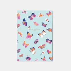 Quartier Libre Papier Notebook (A5, Lined) - Papillon