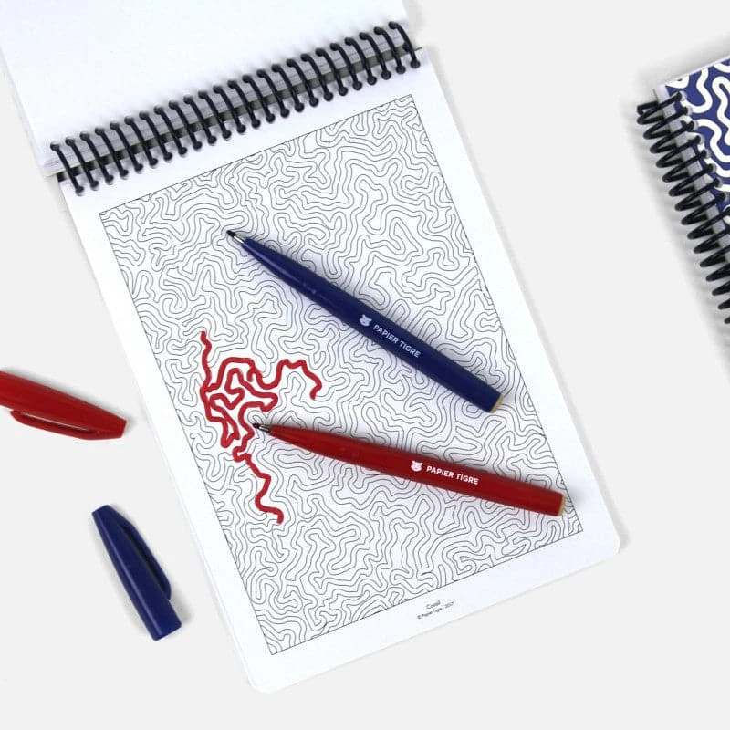 Papier Tigre Colouring Book - A5 4 Papier Tigre Colouring Book - A5 - Image 4