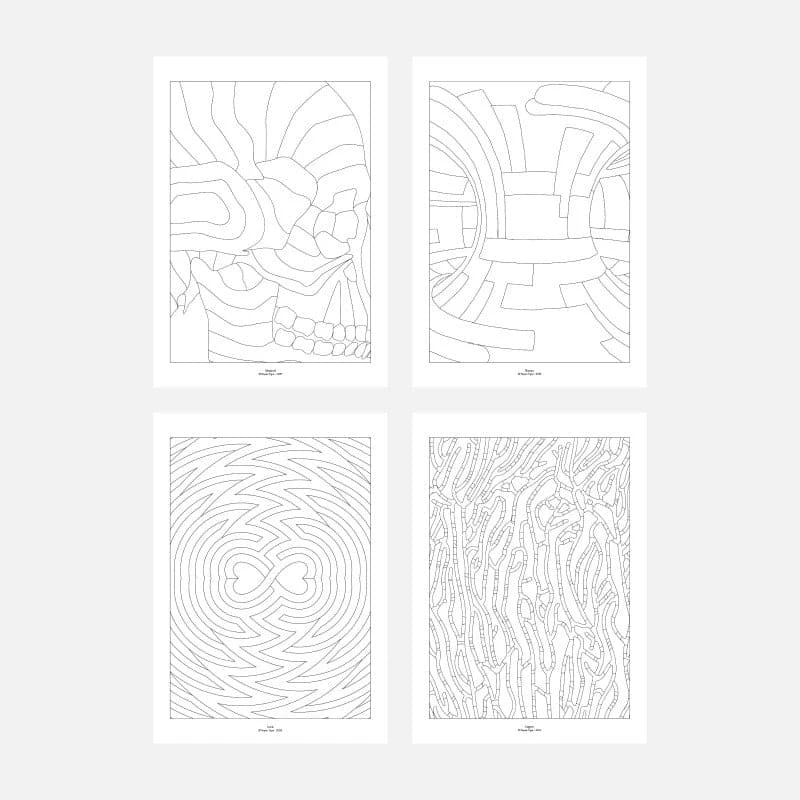 Papier Tigre Colouring Book - A5 7 Papier Tigre Colouring Book - A5 - Image 7