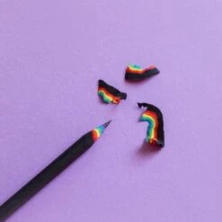 Papier Tigre Rainbow Pencil -Stationery Sale Shop crayon rainbow noir 2