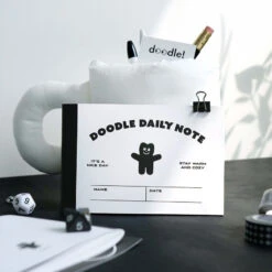 Iconic Doodle Daily Mini Notebook -Stationery Sale Shop d2