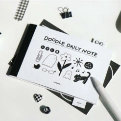 Iconic Doodle Daily Mini Notebook -Stationery Sale Shop d3 328f9704 9d1c 4ad7 b614 388c605fe0d4