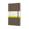 Moleskine Classic Notebook - Earth Brown, Large - Plain