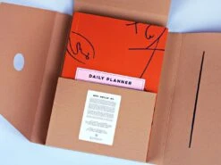 The Completist Leaf Scribble No. 2 Undated Daily Planner (A5) 16 The Completist Leaf Scribble No. 2 Undated Daily Planner (A5) -Stationery Sale Shop dp003 leaf scribble 12 new