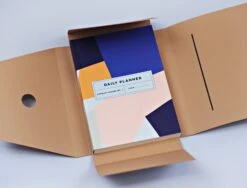 The Completist Overlay Shapes No. 1 Undated Daily Planner (A5) -Stationery Sale Shop dp010 overlay shapes 5