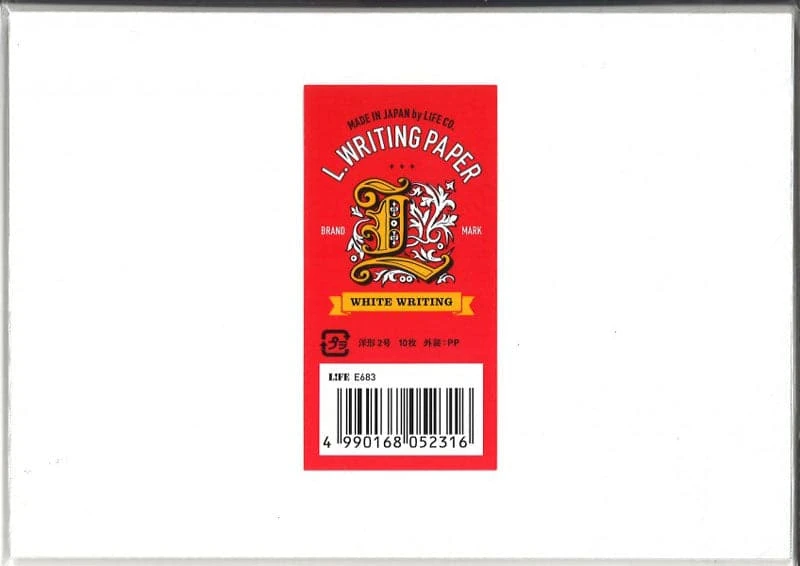 Life 'L Brand' Label J Envelopes C6 1 Life 'L Brand' Label J Envelopes C6