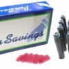 24 Standard International Short Fountain Pen Ink Cartridges, Burgundy Wine
