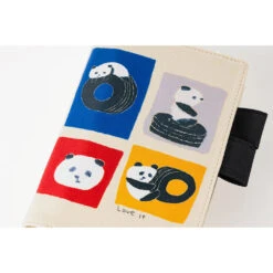 Hobonichi 2024 A6 Planner Cover [Jin Kitamura 'Love It' Panda] -Stationery Sale Shop extra 01 5399d903 388e 4b41 9ff9 785340329bc5