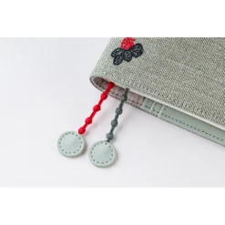 Hobonichi 2024 A5 Planner Cover [Minä Perhonen: Light Berry Green] -Stationery Sale Shop extra 02 74a56a8b 8e1c 4258 8151 b8df8b903750