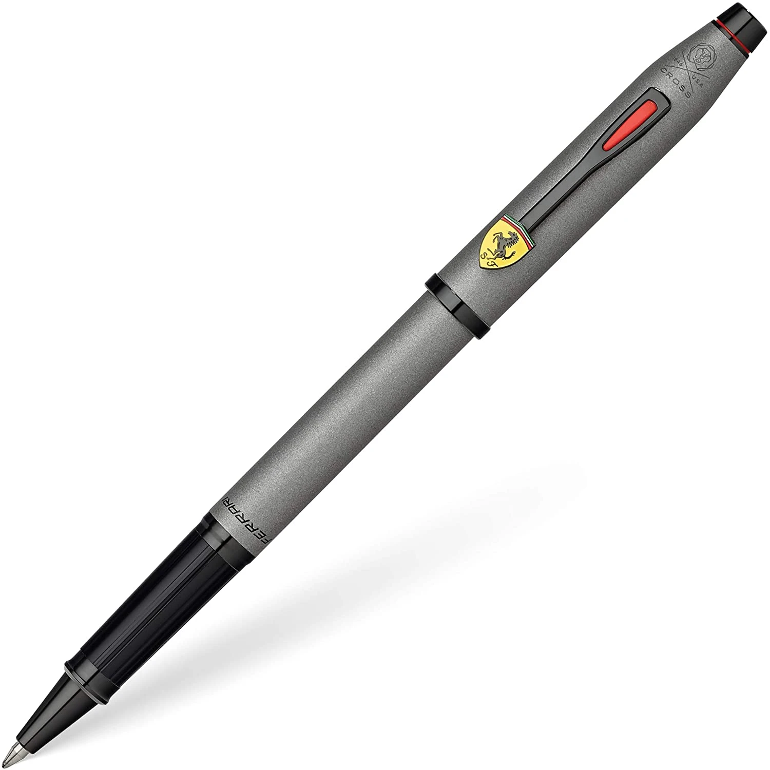 Cross® Cross Ferrari Century II Rollerball Pen, Titanium Gray 1 Cross® Cross Ferrari Century II Rollerball Pen, Titanium Gray