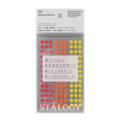 Stalogy Masking Dots - Circular Masking Tape Patches (5mm) -Stationery Sale Shop fine 5mm