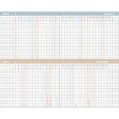 Kokuyo Jibun Techo 2024 DIARY [A5] -Stationery Sale Shop firstkit monthlypage1