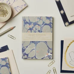 Wanderlust Blue Marble Pocket Notebook