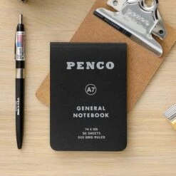 Hightide Penco Soft PP Reporter Notebook (A7, Grid) -Stationery Sale Shop item cn165 m 01 dl