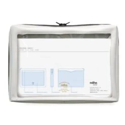 Hightide Nahe Packing Pouch (A4) -Stationery Sale Shop item gb249 m 05 ivory