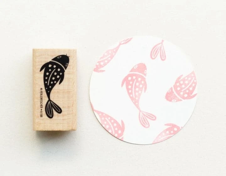 Perlenfischer Stamp - Koi 1 Perlenfischer Stamp - Koi