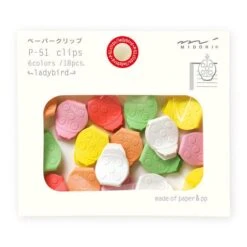 Midori P51 Clips -- Ladybird -Stationery Sale Shop ladybird 43315