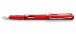 LAMY Safari Fountain Pen [Left Handed Nib] -Stationery Sale Shop lamy 016 safari fountain pen red 1 12 2