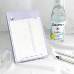 Iconic Daily Planner Memo Pad -Stationery Sale Shop lavender
