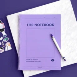Iconic Basic Notebook [Lined] -Stationery Sale Shop lavender 12ecd3a6 d944 4558 a55e 81f2937a081c