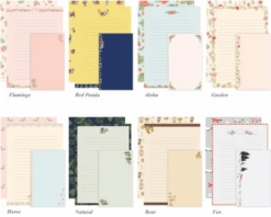 Iconic Pattern Letter Set - Flamingo -Stationery Sale Shop letter set 15 6