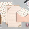 Iconic Pattern Letter Set - Flamingo